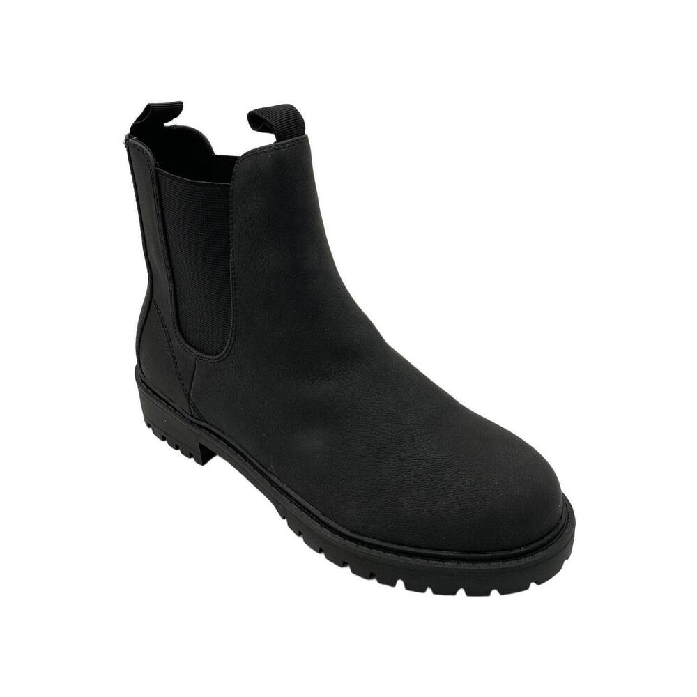 Journee Women's Blanche Ankle Boots Black - Medium